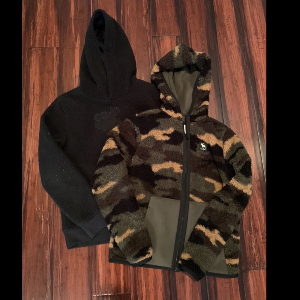 Abercrombie Sherpa Hoodie Bundle